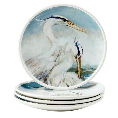 UPC 730384480555 product image for Certified International Shorebirds 11  Dinnerware Plates  Set of 4 - 11  x 11 | upcitemdb.com