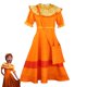 thumbnail image 2 of Disfraz de película de Anime Madrigal, Pepa naranja, vestidos de princesa con volantes, Mirabel Charm, vestido de fantasía, regalo de Carnaval para adultos, 2 of 4