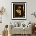 thumbnail image 4 of Historic Framed Print, Ludwig van Beethoven - studied from the death mask - 2, 17-7/8" x 21-7/8", 4 of 9