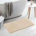 thumbnail image 5 of NOMADIC NOOK 2 Pcs Solid Bathroom Rug, Soft Plush Bath Mat Khaki 20" x 32", 5 of 6