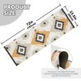 thumbnail image 5 of Yayeee Runner Rug for Bedroom 2'x6' Machine Washable Hallway Non Slip Mat, White and Black, 5 of 8