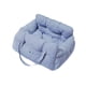 thumbnail image 2 of Asiento de coche para perros, transportador de viaje para cachorros y gatitos, accesorios de viaje para mascotas Azul y L, 2 of 9