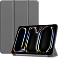 thumbnail image 1 of HCTian Étui pour Apple iPad Pro 11 2024 M4 5. Génération 11 Pouces Mince Étui Rigide de Protection avec Fonction Ouverte et Réveil et Sommeil, 1 of 7