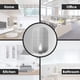 thumbnail image 4 of Ganchos de fácil instalación para sala de estar, ganchos autoadhesivos de acero inoxidable, ganchos adhesivos impermeables de viscosidad ultra fuerte, diseño compacto y que ahorra espacio para, 4 of 6