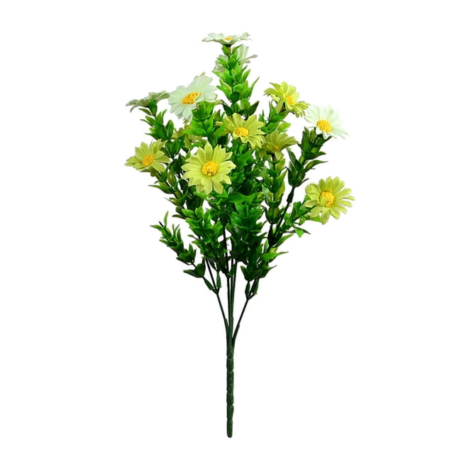 Arreglo Floral Pequeño Arreglo Floral Decorativo Balcón, Flores de Marigold, Plantas de Agua, Crisantemos, Crisantemos Pequeños