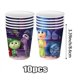 thumbnail image 4 of Decoración de cumpleaños de Disney Inside Out Platos de papel para fiesta de dibujos animados Inside Out Servilletas Vasos Globos Suministros para eventos Baby Shower Niños, 4 of 5