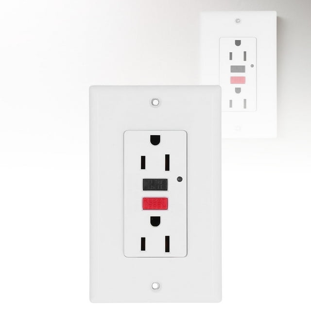 Tomacorriente GFCI ANGGREK LD-3003 Toma de pared Interruptor de enchufe AC120V
