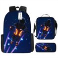 thumbnail image 1 of Game Backpack 17 Inch Beautiful Leisure Travel Backpack 3 Piece Set, Large Capacity Backpack Breathable Portable Lightsebneei, 1 of 4