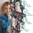thumbnail image 3 of Blackout Kids Curtains,Shih Tzu Dog and Flower Floral Childrens Insulated Curtains Set Of 2,Bedroom Essentials,Toddler Room Decor 42x54in(106x137cm), 3 of 4