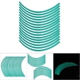 thumbnail image 3 of 16 Tiras Reflectantes Para Llantas De Rueda, Universales, Para Coche Y Motocicleta, Resistentes A Los Rayos UV, 6 Colores, Fáciles De Quitar., 3 of 7