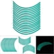 thumbnail image 3 of 16 Tiras Reflectantes Para Llantas De Rueda, Universales, Para Coche Y Motocicleta, Resistentes A Los Rayos UV, 6 Colores, Fáciles De Quitar., 3 of 7
