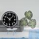 thumbnail image 2 of Reloj de pared,Reloj de pared silencioso y decorativo que no hace tictac,Placa de pared con hojas de palma,Decoración de pared de madera con hojas de palma,Adorno de madera con decoración de, 2 of 8