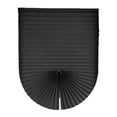 thumbnail image 1 of Curtain For Windows Polyester Fabric Panel Drapes Cordless Pleated Window Shades Easy Install No Drill No Tools White Blue Black Light Filtering Blinds 236W X 59H Curtain For Windows Polyester Fabric, 1 of 4