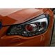 thumbnail image 3 of Car Styling ABS Headlight Eyebrow Decorative Cover Sticker Trim for Subaru XV 2012-2016, 3 of 5