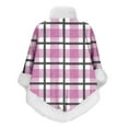 thumbnail image 5 of Cavosen Shawl Wraps for Women Fleece Elegant Shawls Plaid Soft Thicken Warm Scarves Oversized Winter Everyday Wear, 5 of 6