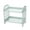 Blue, variant on FUTUREORYY 2 Layers Kitchen Storage Rack Plastic Shelf Pink for Bathroom Countertop Organization