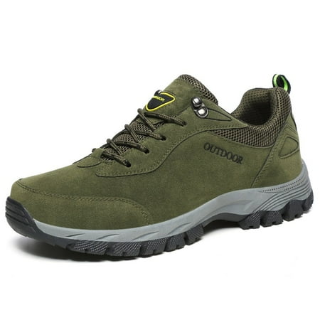 

Men Casual Shoes Large Size 49 Hiking Shoes for Men Classic Outdoor Sneakers 2024 Good quality Sport Walking Sneakers Boots Men (green 45)