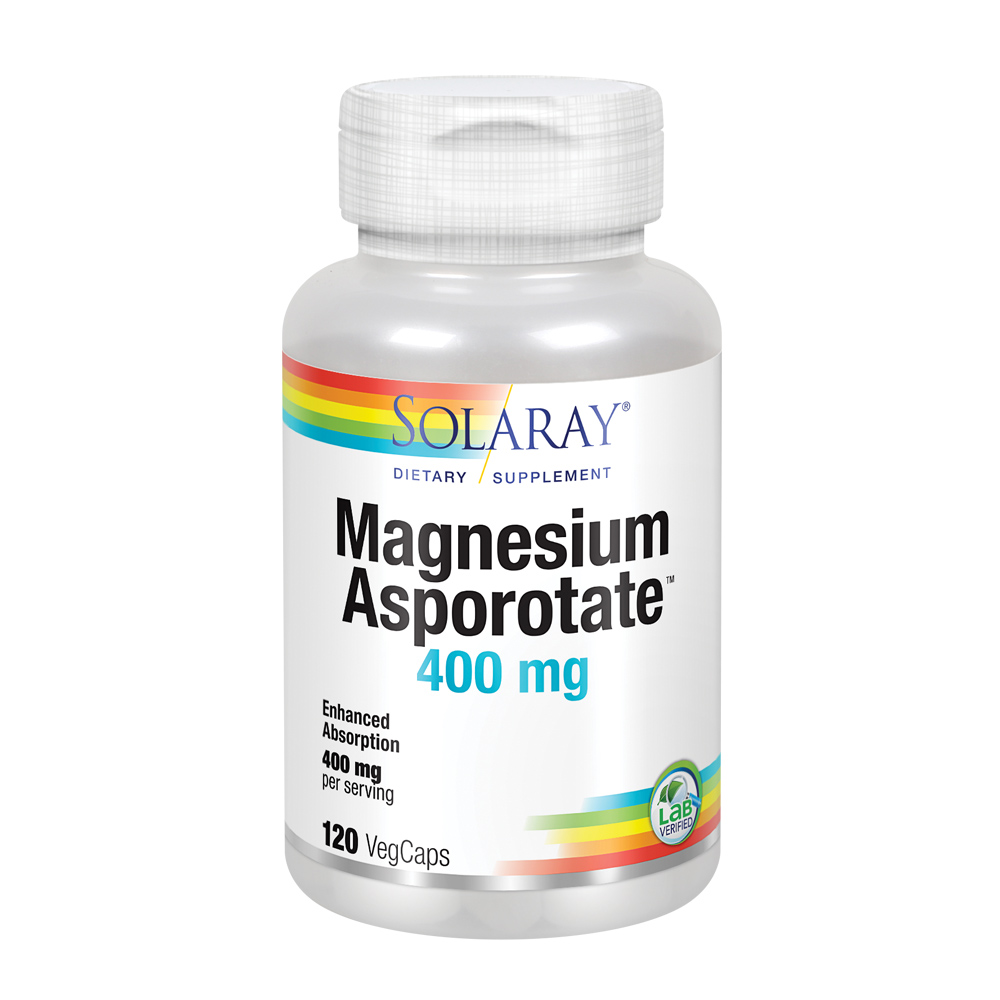 Solaray Magnesium Asporotate 400 mg Aspartate, Orotate & Citrate