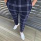 thumbnail image 1 of Pantalones largos de verano para hombre, pierna recta, para uso diario, finos, informales, de negocios, de rayón, 1 of 6