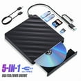 thumbnail image 2 of External Bluray Drive USB3.0 Type-C Multifunction BD-Combo Optical Drive CD DVD Burner Player ,Wide Compatibility, 2 of 5