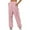 Pink, variant on Uaswgudfs Joggers for Women - High Waisted Baggy Sweatpants with Pockets Black M