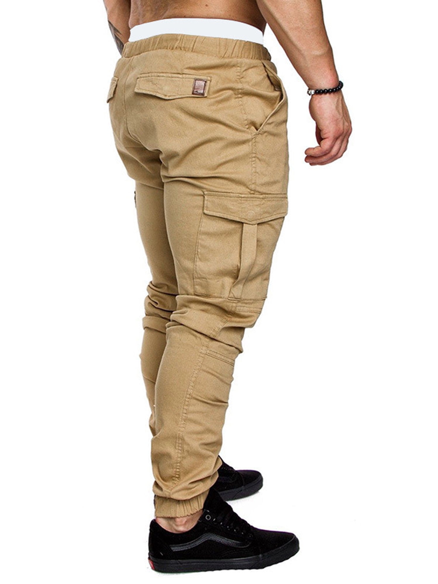 mens cargo slim fit pants