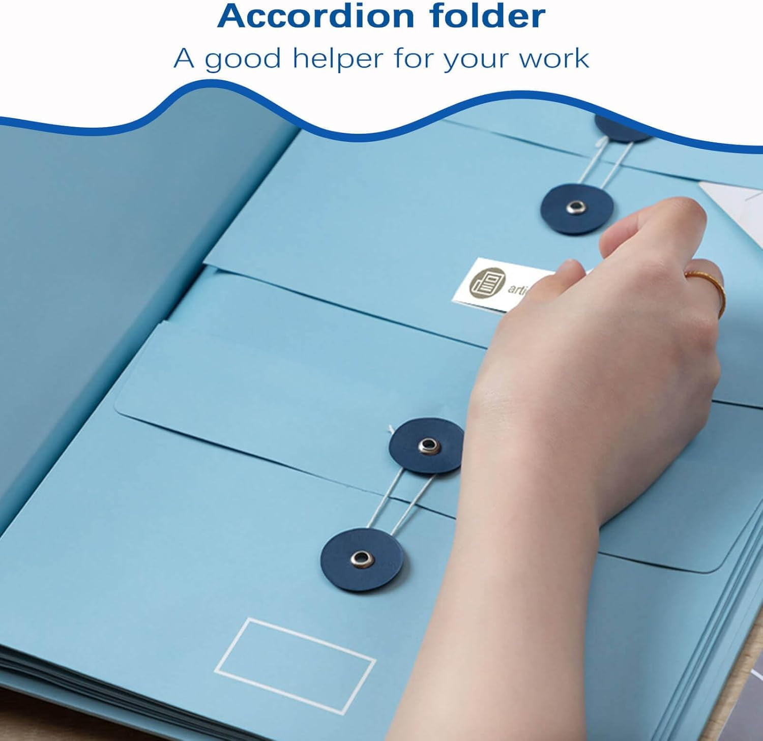if I Die Binder - Document Organizer Binder with Pockets – Important Papers Storage Folder for Home, Office & Travel, Portable Plastic File Holder