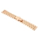thumbnail image 5 of Correa de reloj de longitud ajustable Reemplazo de correa de reloj de acero inoxidable para relojero Oro rosa 22 mm / 0,87 pulgadas, 5 of 10