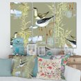 thumbnail image 2 of Designart ' Herons Birds In The Gray Water ' Farmhouse Canvas Wall Art Print, 2 of 3