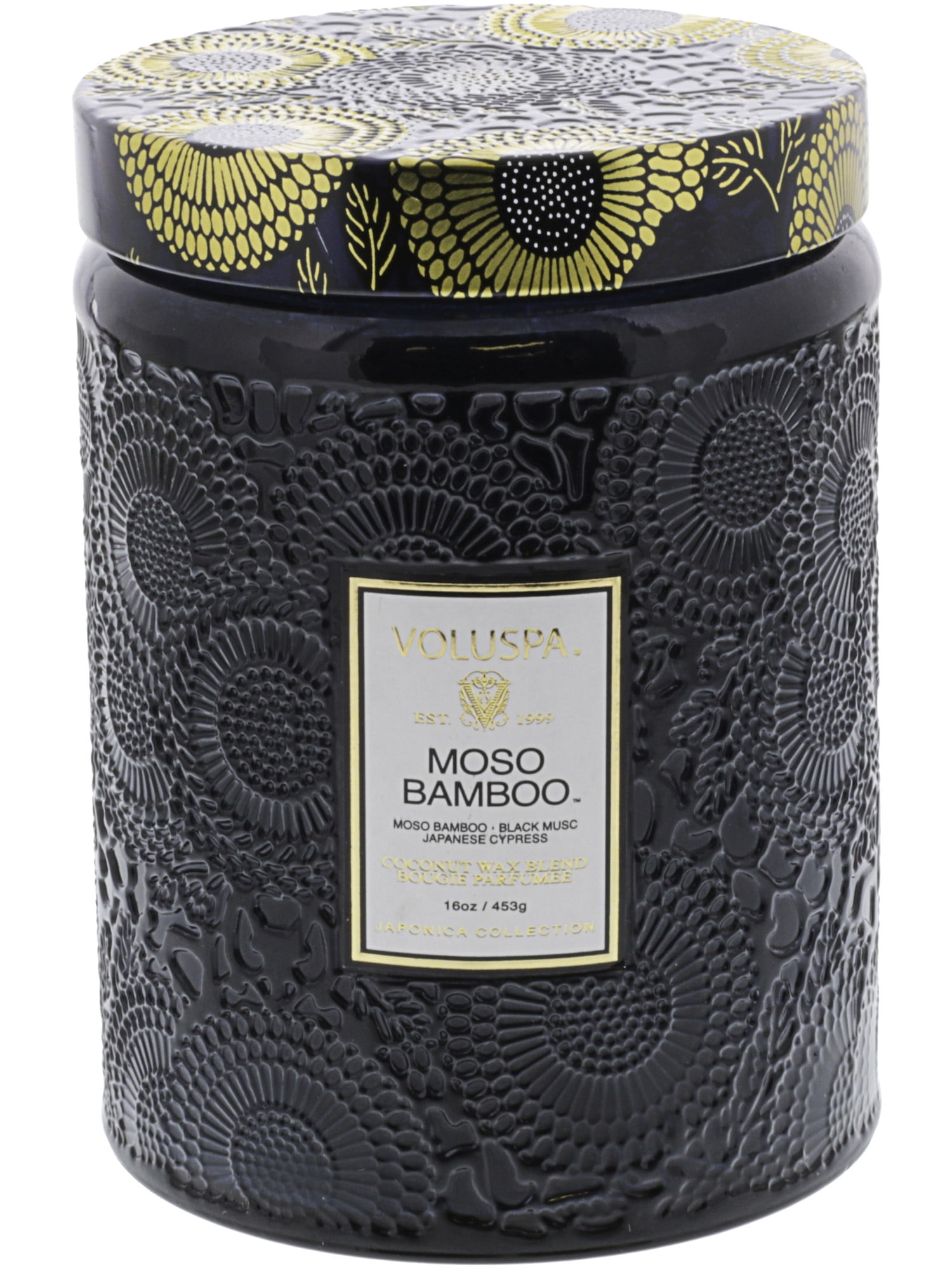 Voluspa Large Glass Jar Candle Moso Bamboo VOL7239