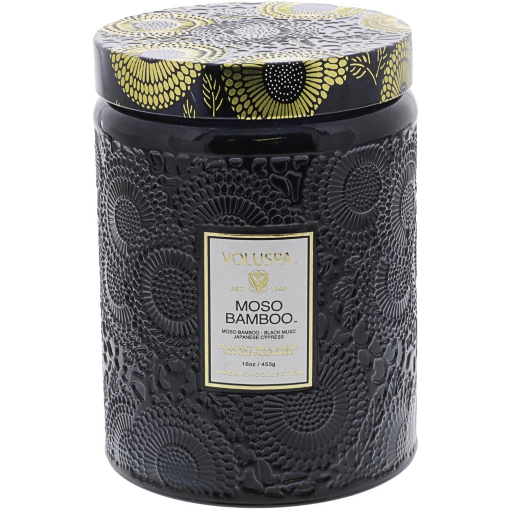 Voluspa Large Glass Jar Candle Moso Bamboo VOL7239