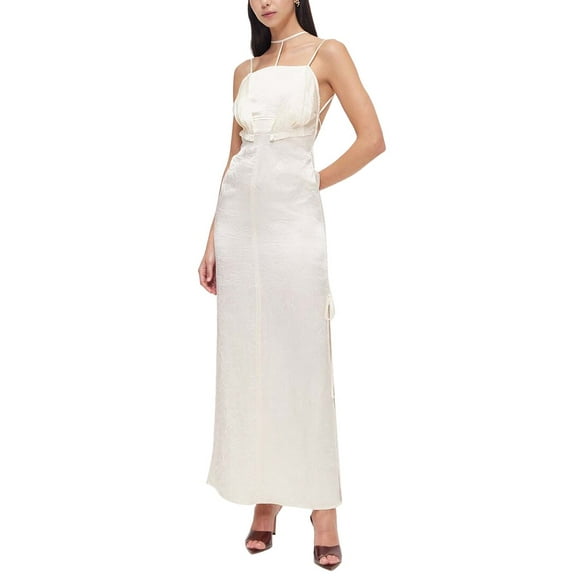 Rachel Gilbert womens  Ludie Maxi Dress, AU 4/ US 10, White