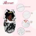 thumbnail image 3 of Vestido AZPSRT Afro Girls Magic de manga larga para mujer negro, 3 of 4