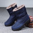 thumbnail image 6 of New Winter Warm Snow Boots for Women Fshion Plus Size Solid Color Flat Casual Short Snow Boots Shoes, 6 of 6