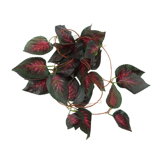 Reptile Plants For Terrarium, Reptile Vines Reptile Plants Flexible Bendable Jungle Terrarium Hanging Plants Vines Artificial Leaves Decorations For Reptiles Amphibians