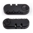 thumbnail image 3 of 2pcs Black 3 Digit Combination Padlock For Travel Luggage Suitcase Code Lock Fixed Lock Anti-theft, 3 of 3