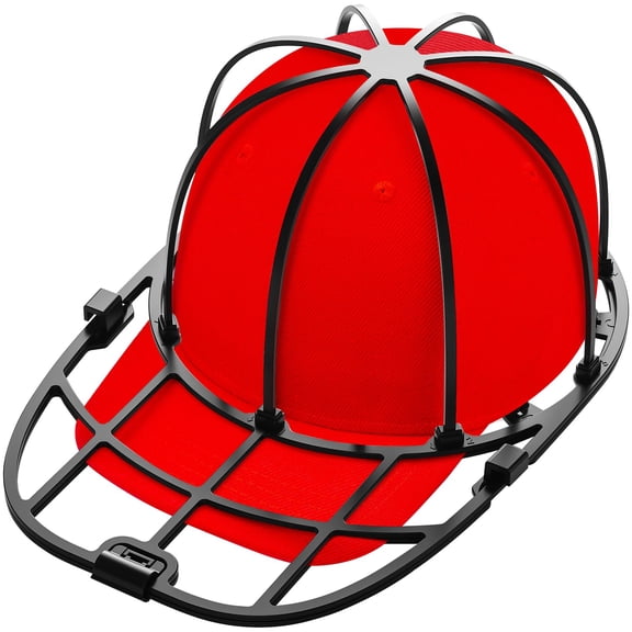 ARTLOX Hat Washer Cage with Frame & Mesh Bag, Keeps Baseball Caps in Shape, for Washing Machine and Dishwasher, Fits Most Sizes