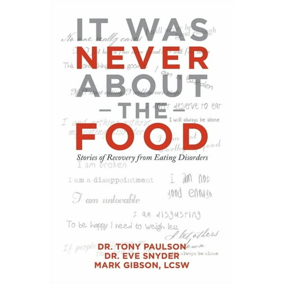 It Was Never About the Food: Stories of Recovery from Eating Disorders (Paperback)