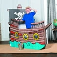 thumbnail image 4 of Color Your Own Pirate Ship Playhouse - Craft Kits - 1 Piece, 4 of 9