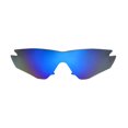 thumbnail image 2 of New Walleva Customized M2 Shaped Ice Blue Polarized Replacement Lenses For Oakley M Frame Sunglasses, 2 of 4