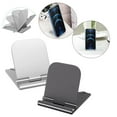 thumbnail image 6 of Tkrady Portable Foldable Desktop Cell Phone Holder,Cell Phone Stand 1Pack, Adjustable Universal Multi-Angle Cradle Stands for Tablet X/xr/xs max Samsung Galaxy-Silver, 6 of 6