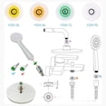 thumbnail image 2 of Shower Head Flow Restrictor, Water Saver, Plastic Faucet Flow Restrictor For Fixed Or Handheld Showers, Shower Pressure Reducer For Standard 14MM Interface Showers, Easy Installation, 2 of 6