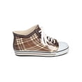 thumbnail image 2 of Misbehave DI72 Women Jelly Plaid Cap Toe Classic Pull On Rain Sneaker, 2 of 5
