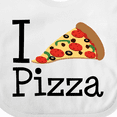 thumbnail image 4 of Inktastic I Heart Pizza Boys or Girls Baby Bib, 4 of 4