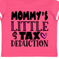 thumbnail image 4 of Inktastic Mommy's Little Tax Deduction Pink Hearts Boys or Girls Toddler T-Shirt, 4 of 5
