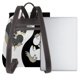 thumbnail image 3 of Disketp Unicorn in Yoga Mochila de Cuero para Mujer, Bolso de Espalda Antirrobo con Estilo para Viaje, Trabajo y Uso Diario, 3 of 4