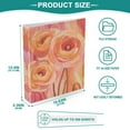 thumbnail image 3 of FORMRS 3 Ring Binder 1.5 inch with Pockets Clip Board 200 Sheets Capacity, Pink Flowers, 3 of 8