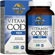 Garden of Life Vitamin Code Men's Multi, 120 Capsules