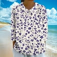 thumbnail image 2 of Women's T Shirts Womens Shirts Ribbed Women's 3/4 Sleeve Tops Blouses My Reorder List Gifts, 2 of 5