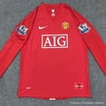 thumbnail image 4 of Uniformes 07/08 Manchester United home Camiseta de Manga Larga Manga corta Uniforme de Fútbol Nostálgico Clásico retro Ronaldo No.7 Rojo, 4 of 4